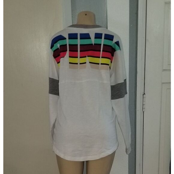 Victoria’s Secret PINK  shirt long sleeves medium - Picture 1 of 14